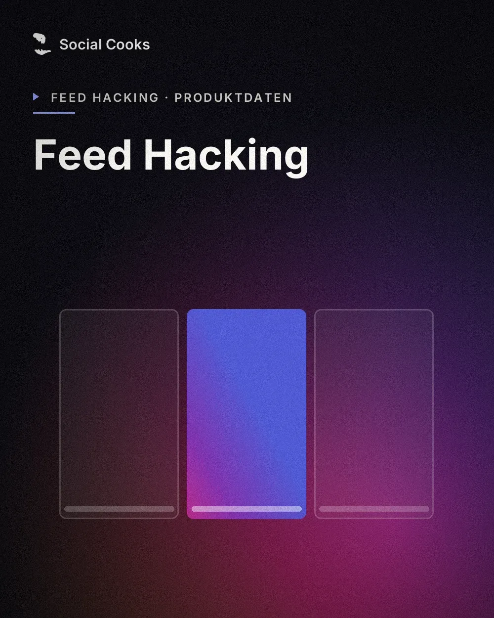 Feed Hacking bei Social Cooks