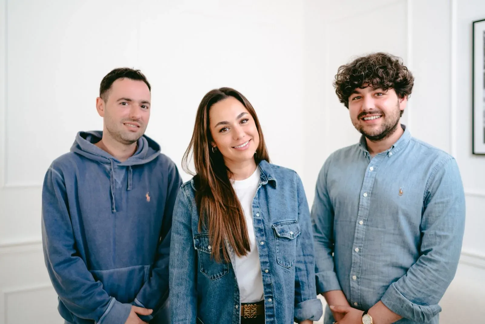 Die drei Gründer von Social Cooks: Boaz, Roxana und Denys Lichtenstein