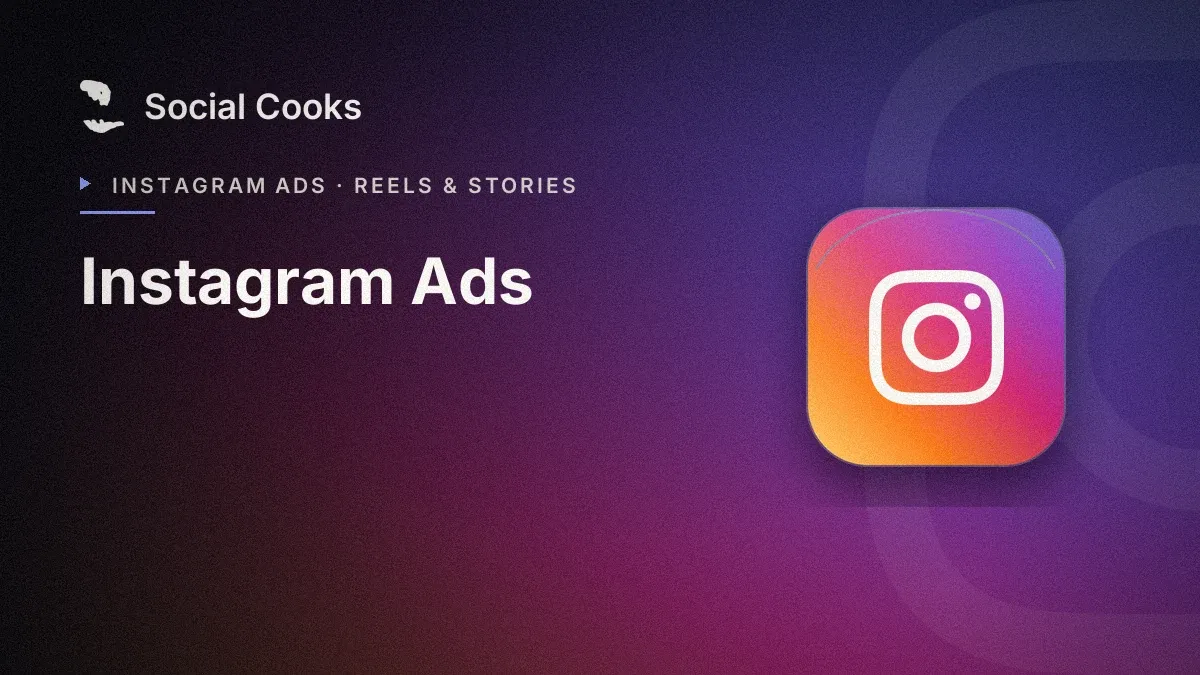 Instagram Ads bei Social Cooks