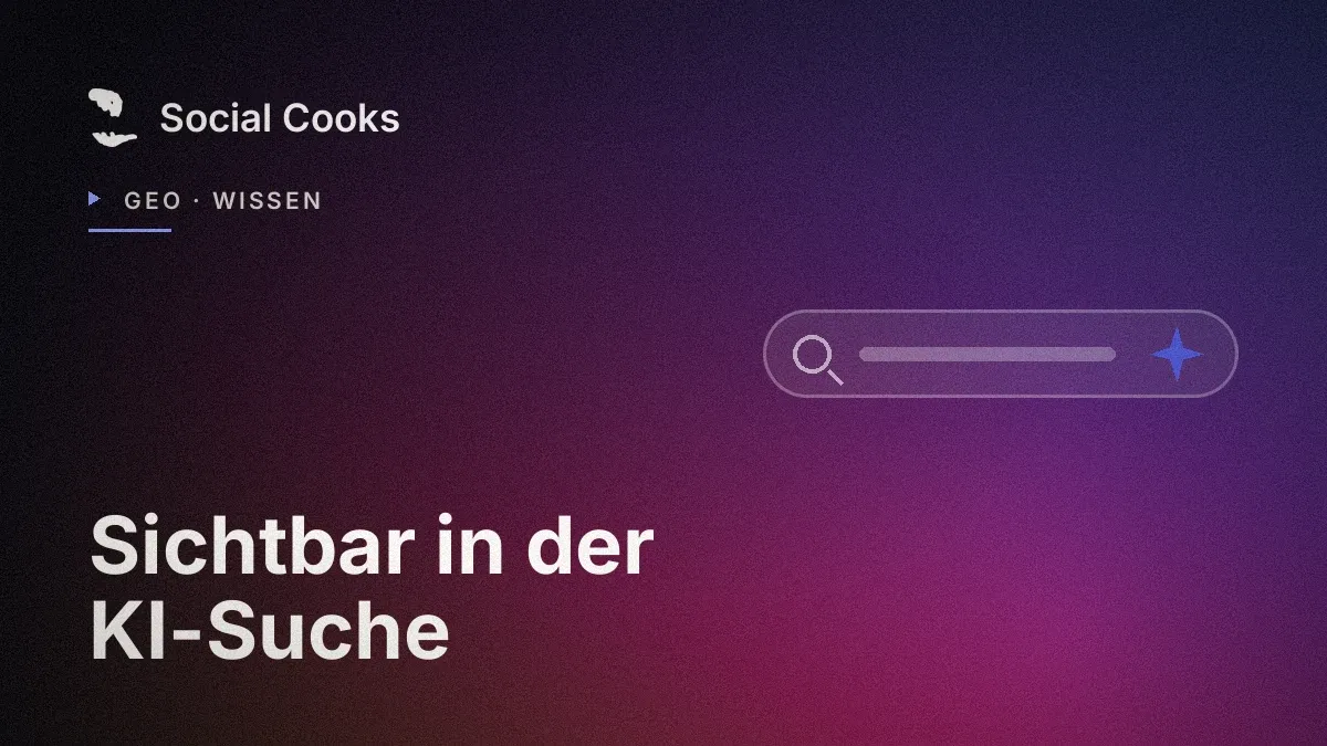 Beitragsbild: ChatGPT statt Google? Wie dein Shop in KI-Antworten empfohlen wird