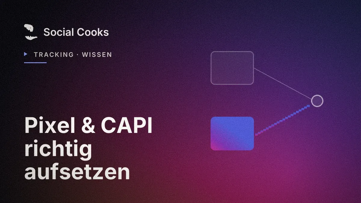 Beitragsbild: Meta Pixel & Conversions API korrekt einrichten: die Tracking-Basis