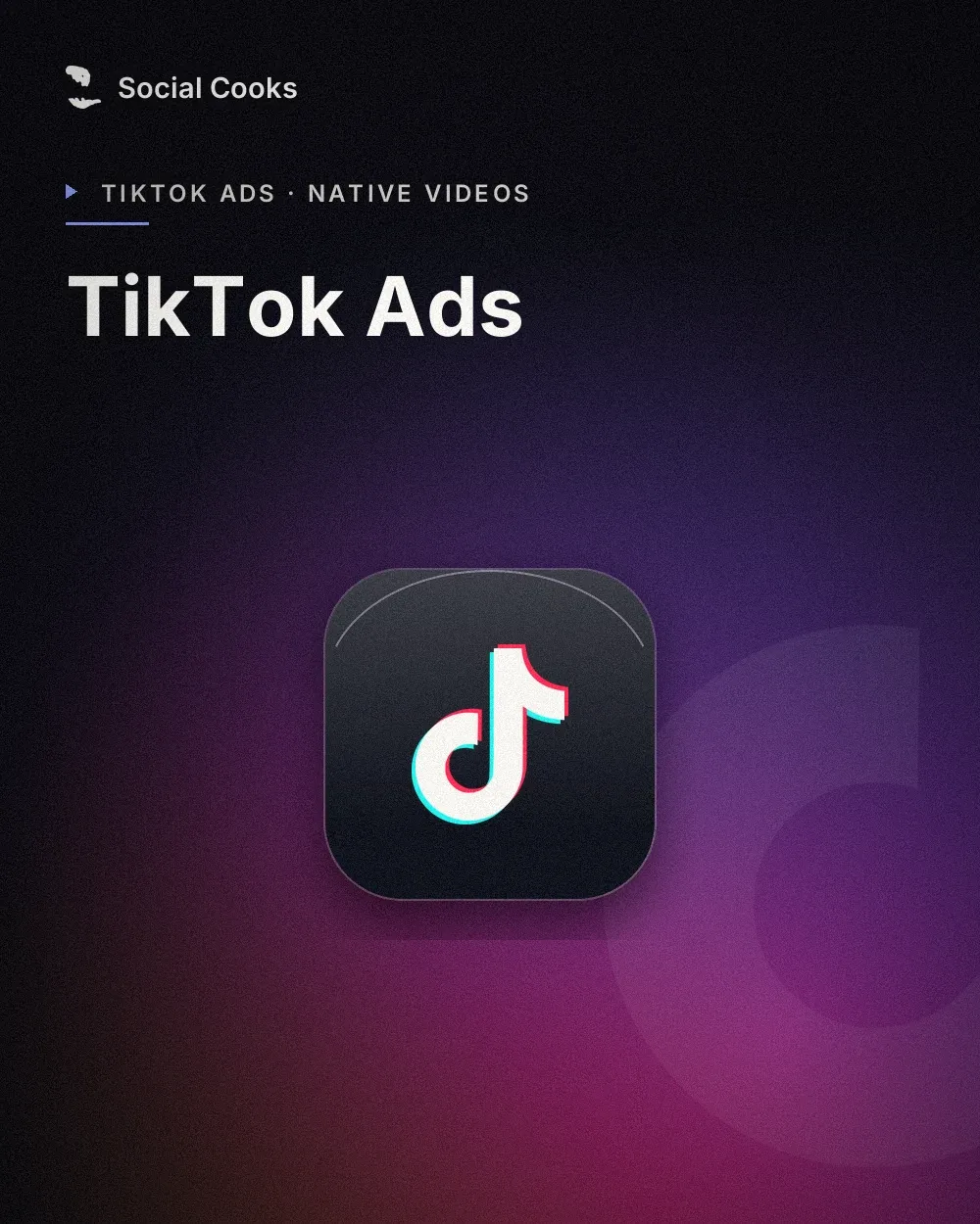 TikTok Ads bei Social Cooks