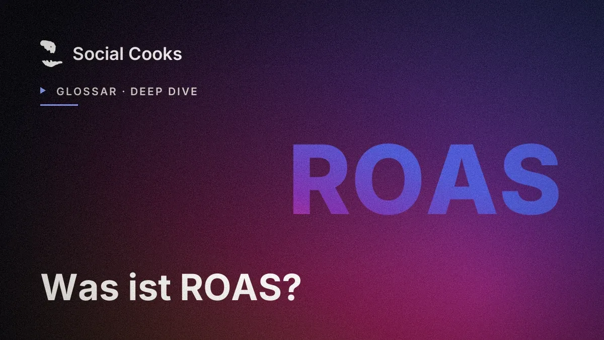 Beitragsbild: Was ist ROAS? Berechnung, Grenzen und der richtige Umgang